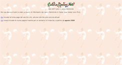 Desktop Screenshot of calciodonne.net